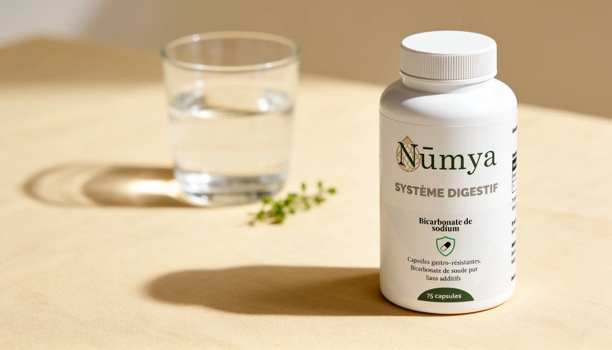Bicarbonate de soude en gélules : à quoi ça sert ? Nūmya