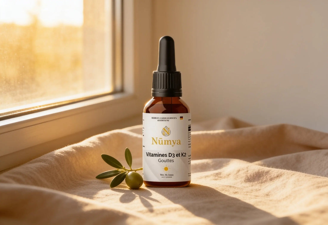 Vitamine D3 + K2 : pourquoi associer ces deux vitamines ? Nūmya