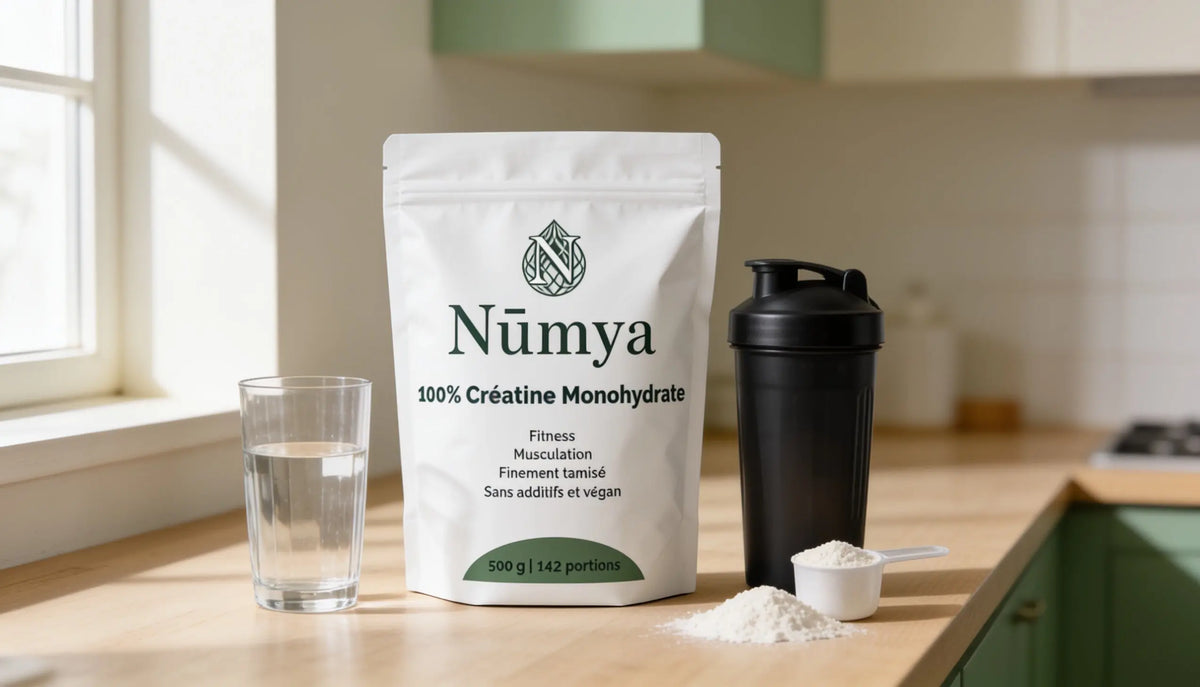 Créatine : quand la prendre ? (et pourquoi la phase de charge est inutile) Nūmya