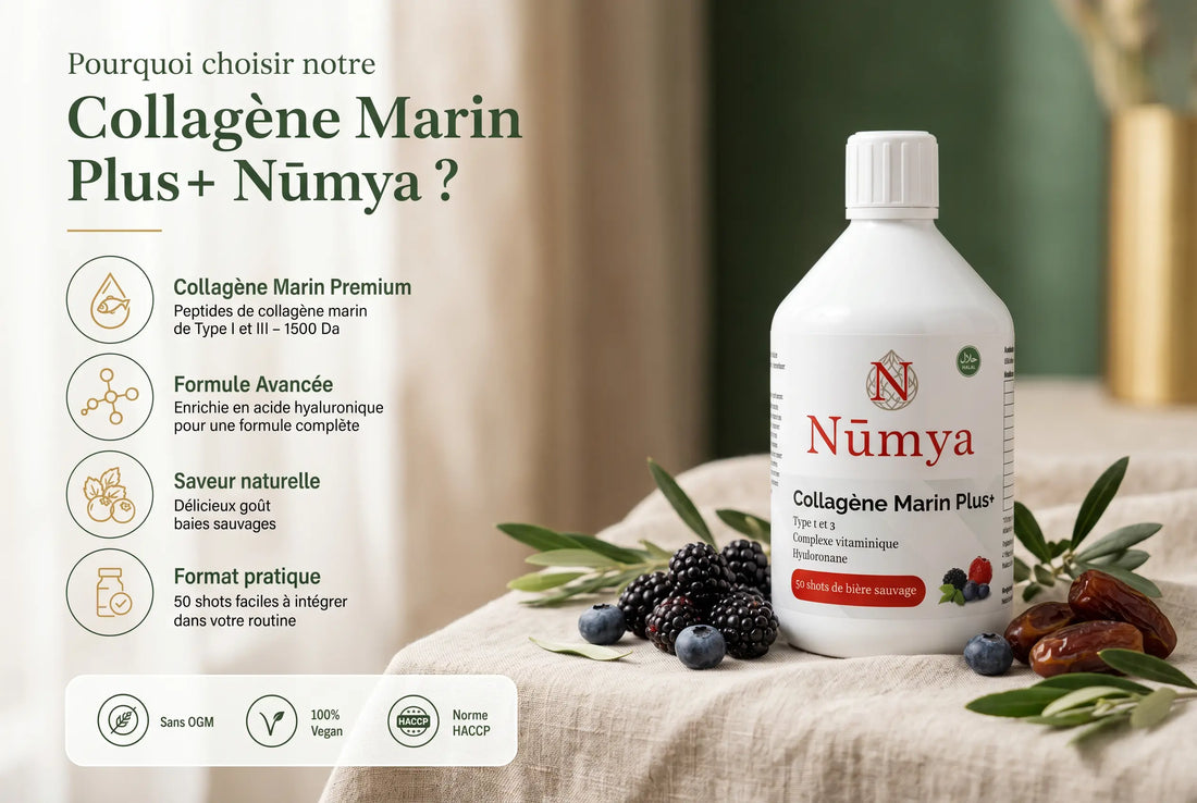 Collagène marin en poudre : avis, gélules ou shots ? Nūmya