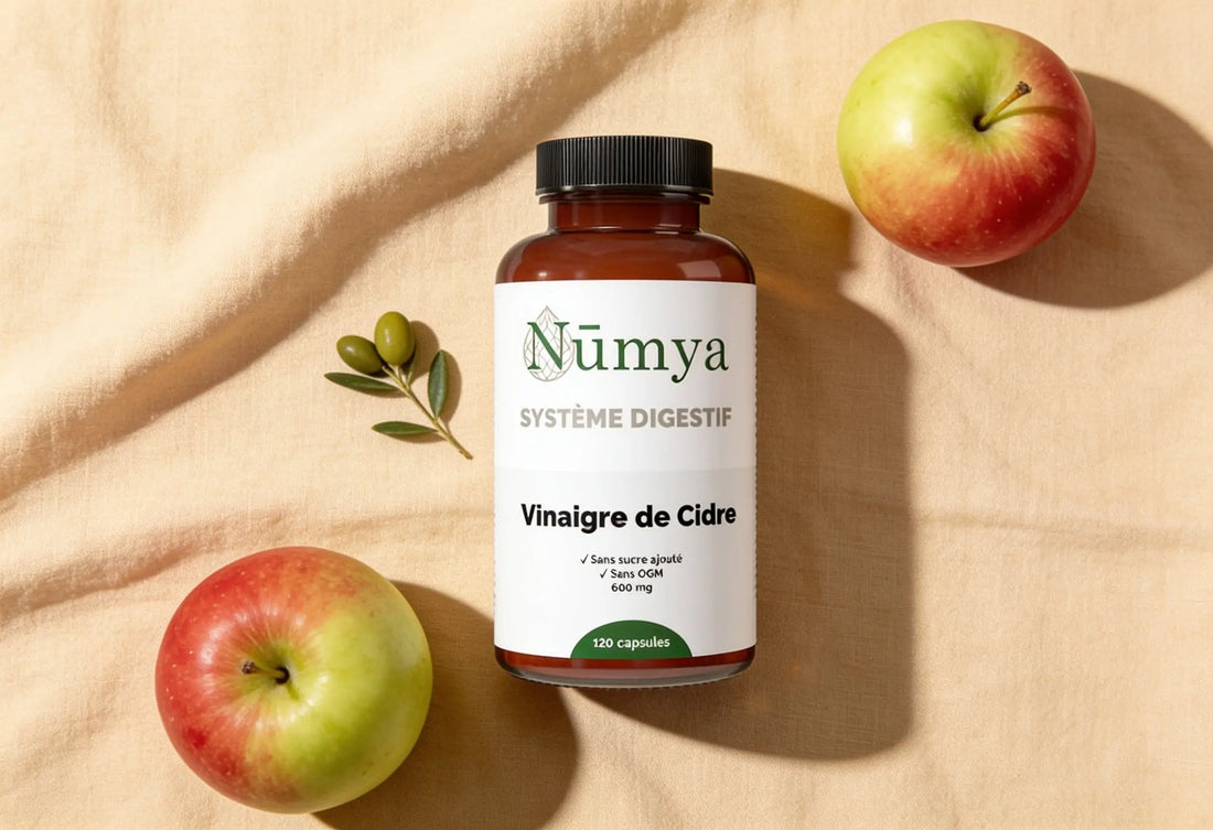 Vinaigre de cidre en gélules : pourquoi choisir cette forme ? Nūmya