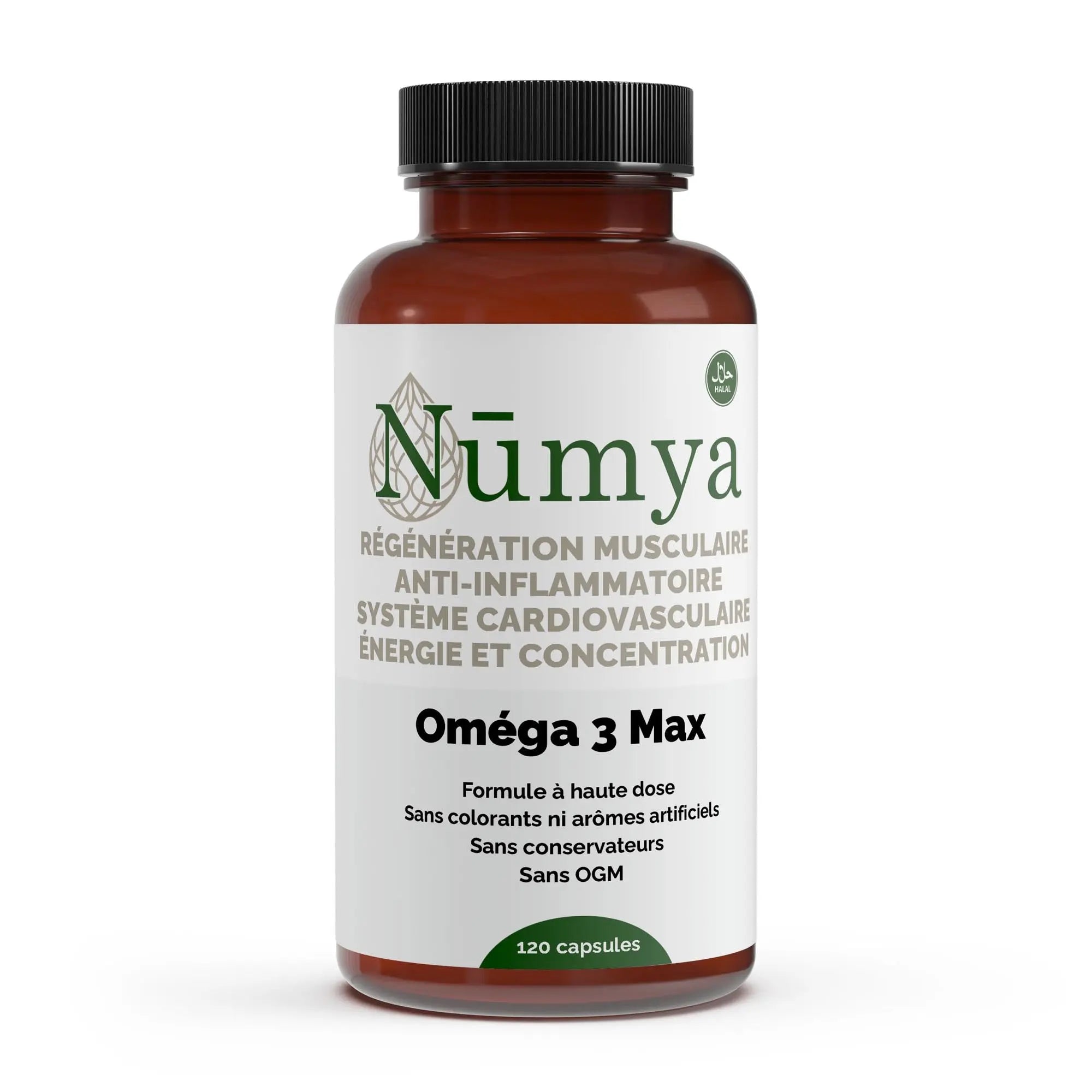 Oméga 3 Max 35/25 - 120 Softgels Certifié Halal ChanceToBrand
