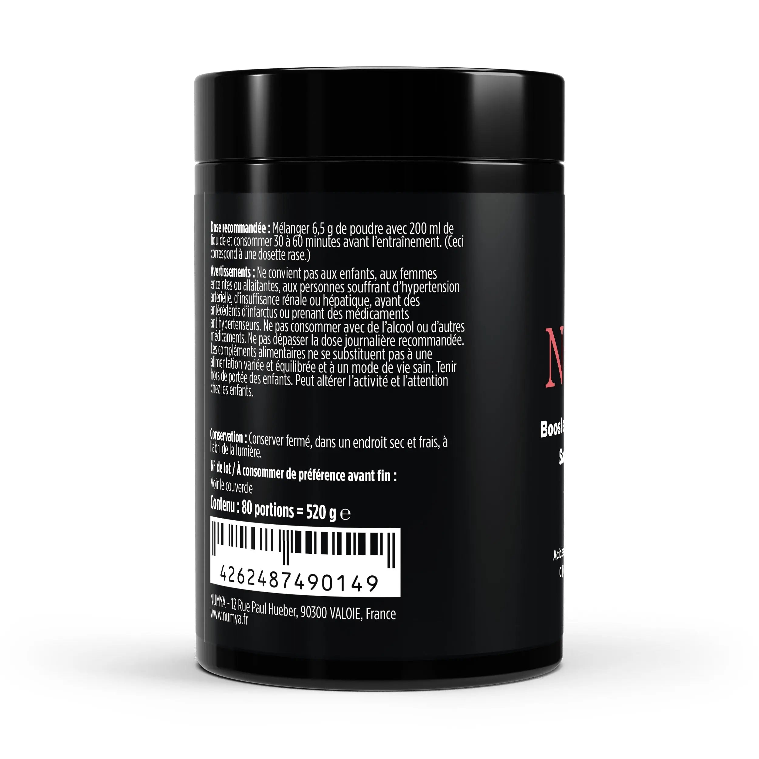 Booster Pré-Entraînement Framboise - 520 g ChanceToBrand