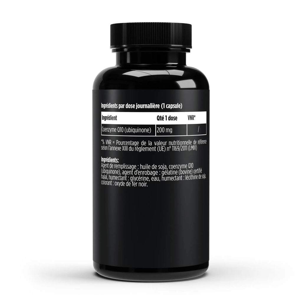 Coenzyme Q10 200 mg - 60 Softgels Certifié Halal Nūmya