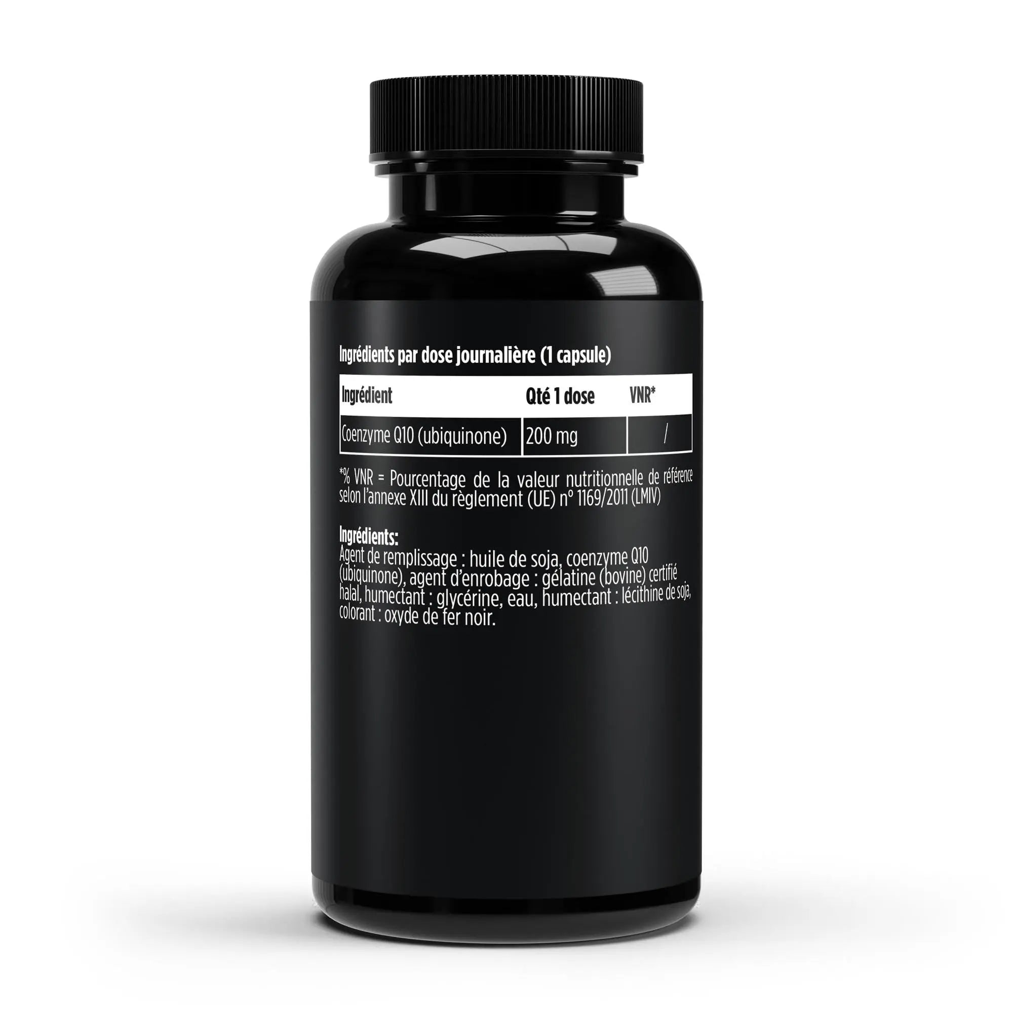 Coenzyme Q10 200 mg - 60 Softgels Certifié Halal Nūmya