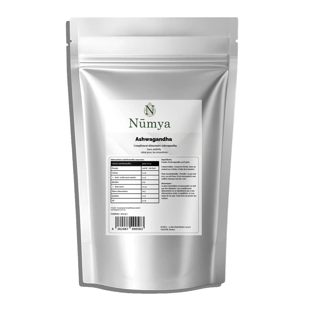 Poudre d'Ashwagandha - 500 g Doypack ChanceToBrand