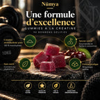 Gummies créatine cerise - 90 gummies vegan Nūmya