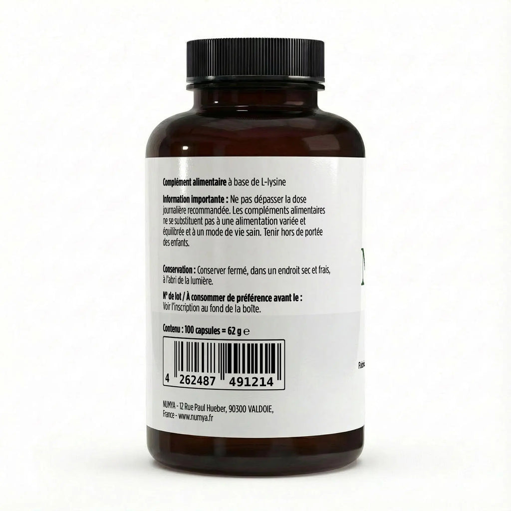 L-Lysine - 100 gélules ChanceToBrand