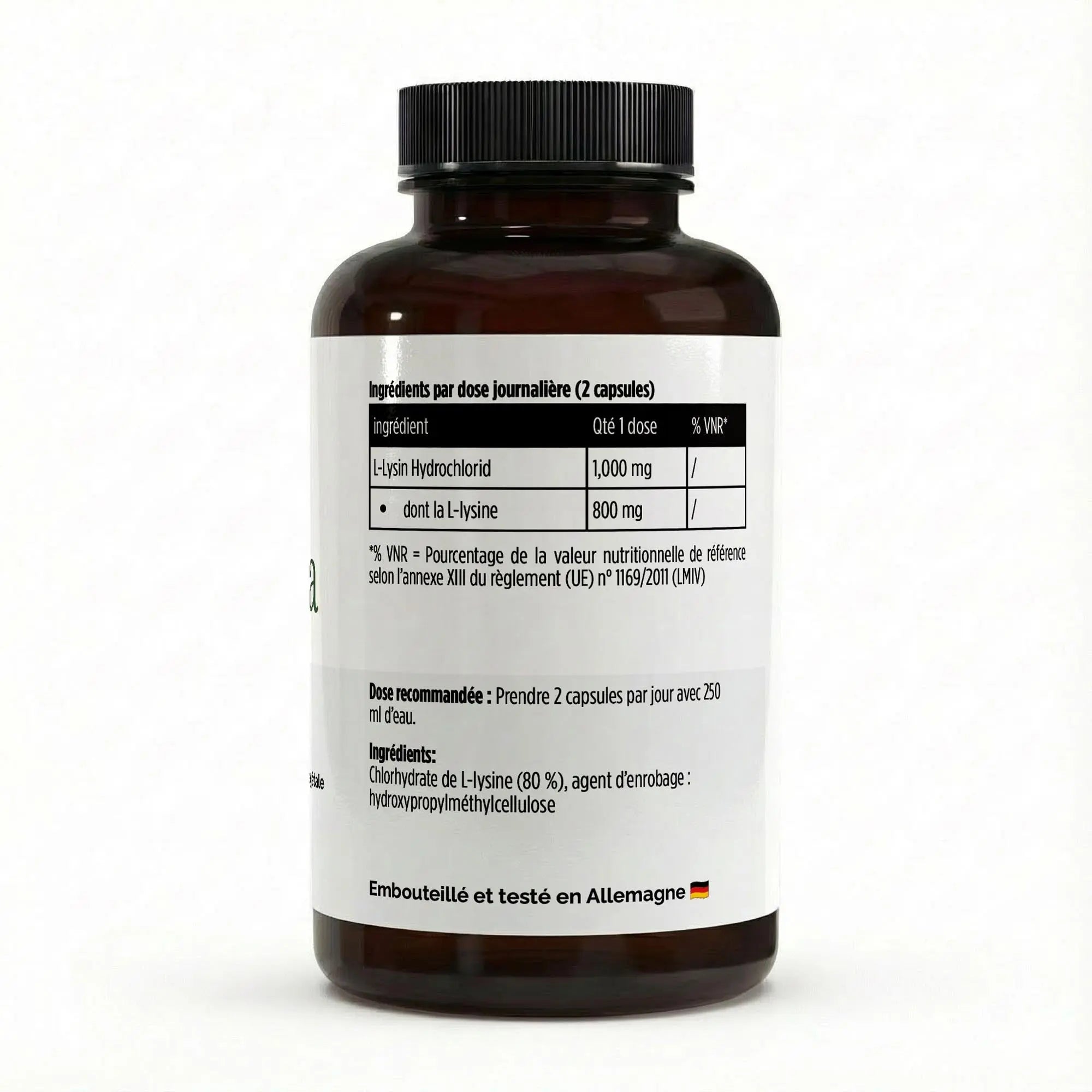 L-Lysine - 100 gélules ChanceToBrand