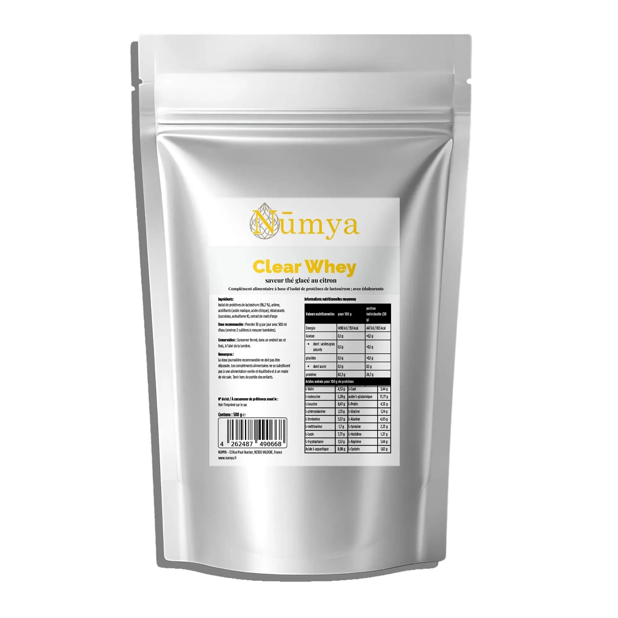 Clear Whey Protein Eistee Zitrone - 500g ChanceToBrand