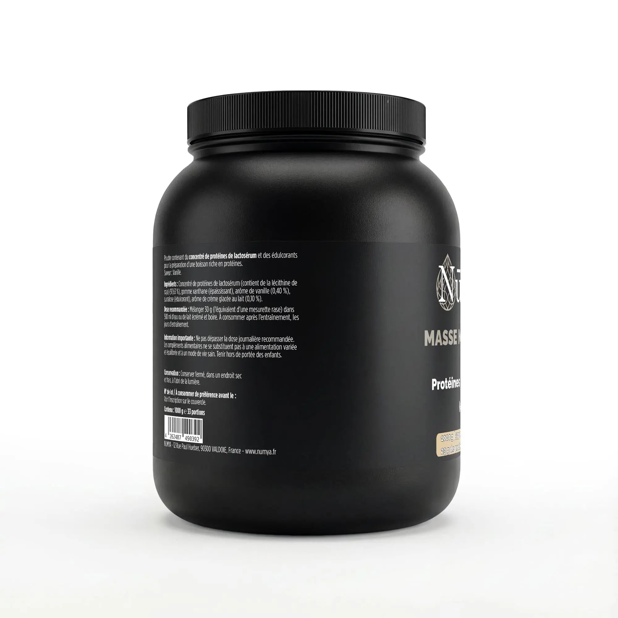 Protéines de lactosérum premium à la Vanille - 1 000g ChanceToBrand