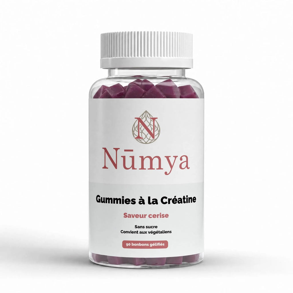 Gummies à la Créatine - Cerise - 90 Gommes Vegan Nūmya