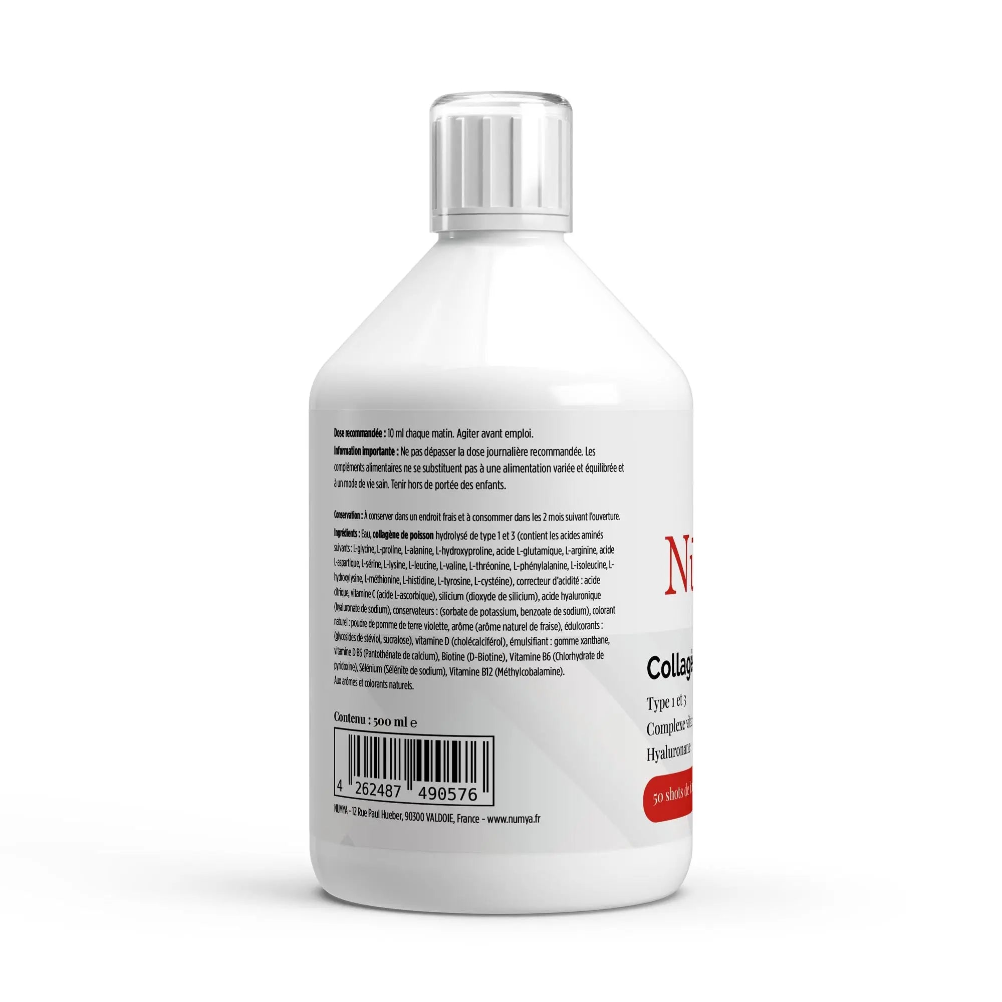Collagène Marin Plus — 50 Shots — Baies Sauvages — 500 ml ChanceToBrand