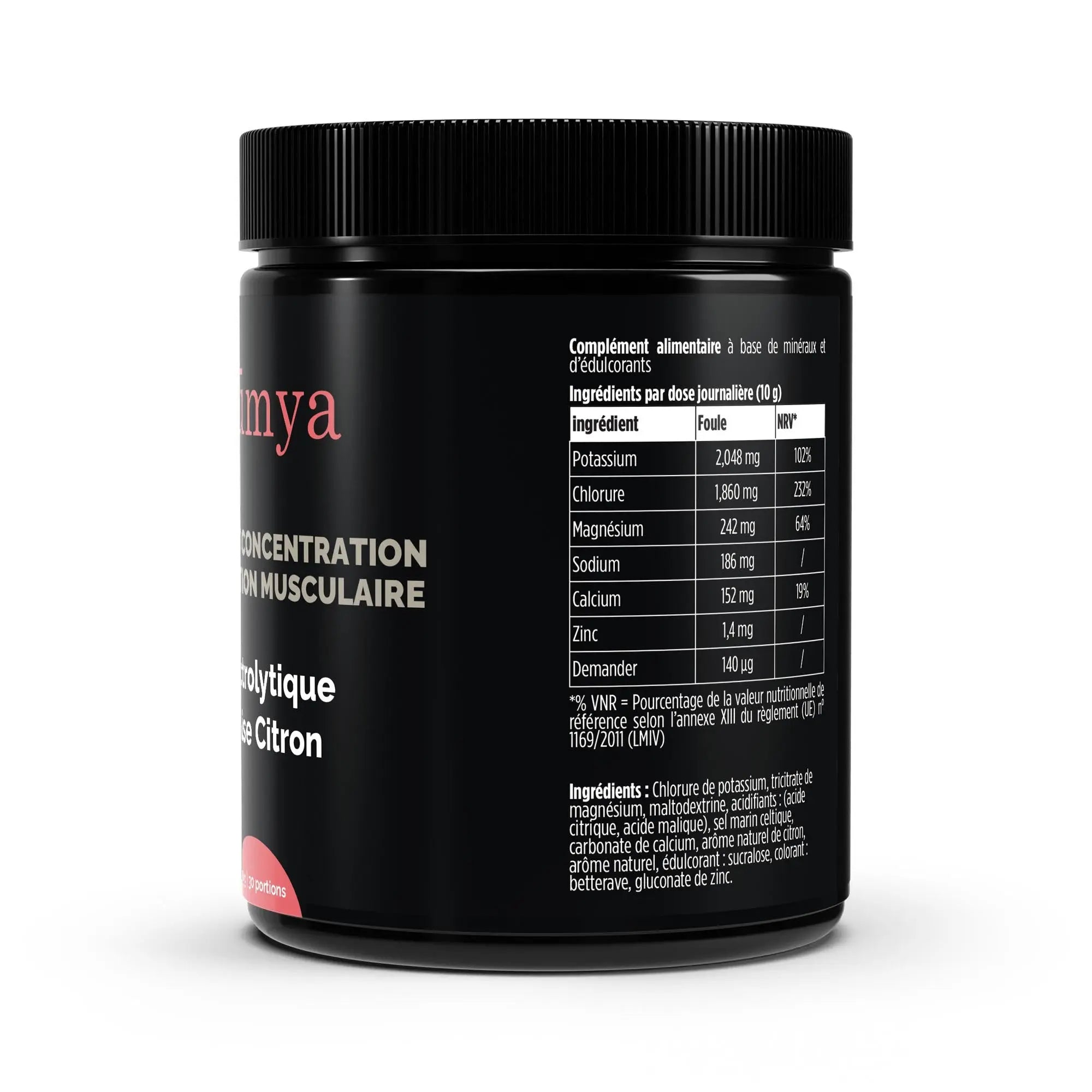 Électrolytes en Poudre Fraise Citron - 300 g ChanceToBrand