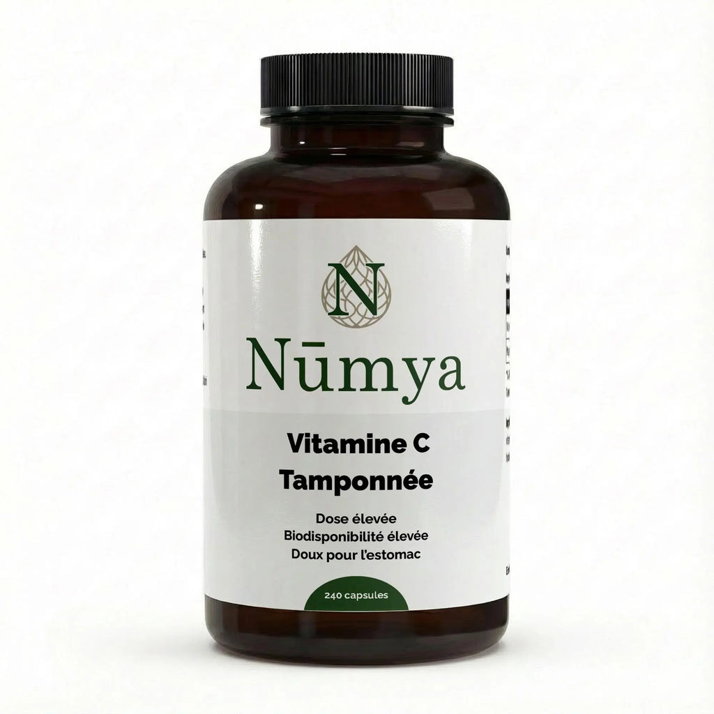 Vitamine C tamponnée 500 mg + Magnésium - 240 gélules ChanceToBrand