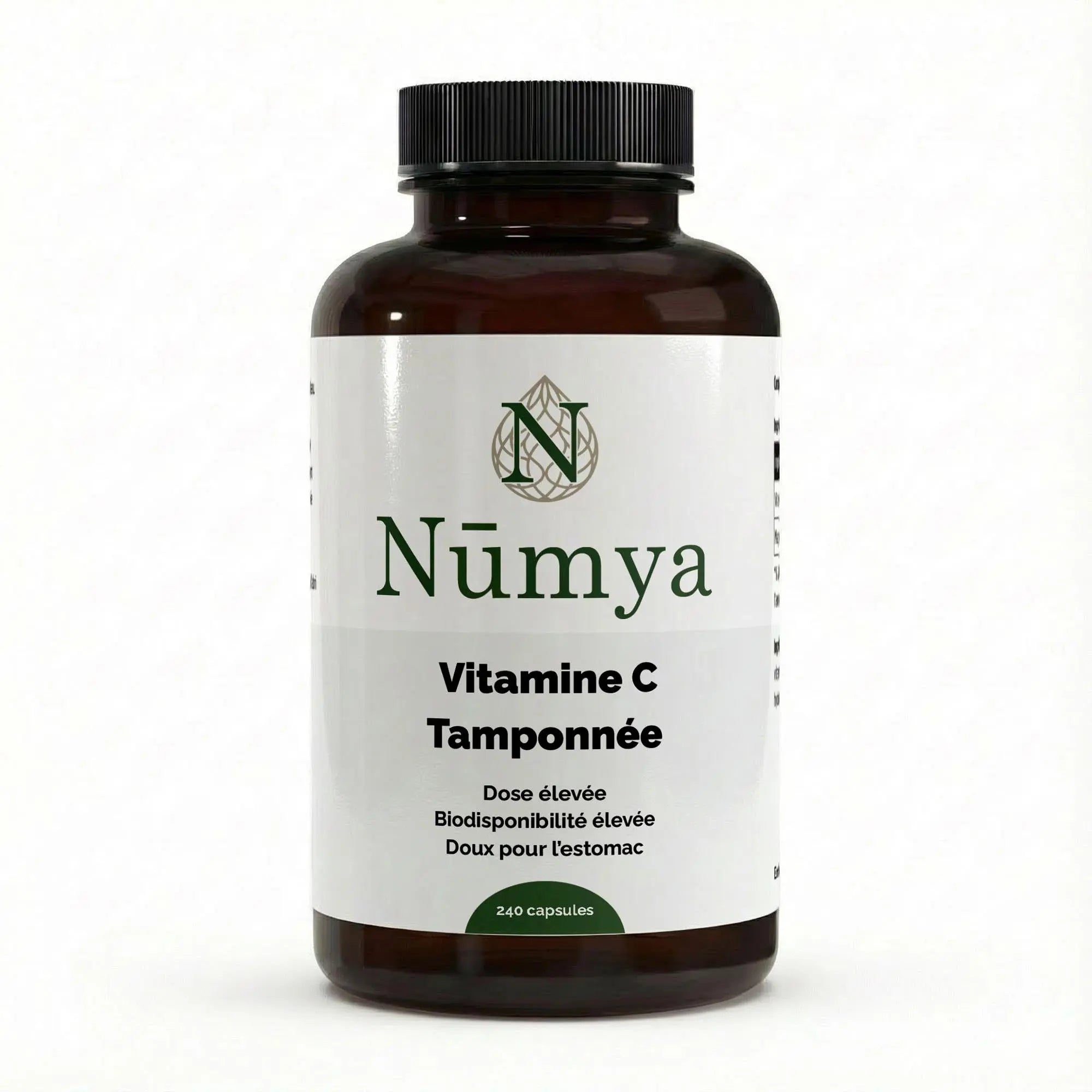 Vitamine C tamponnée 500 mg + Magnésium - 240 gélules ChanceToBrand