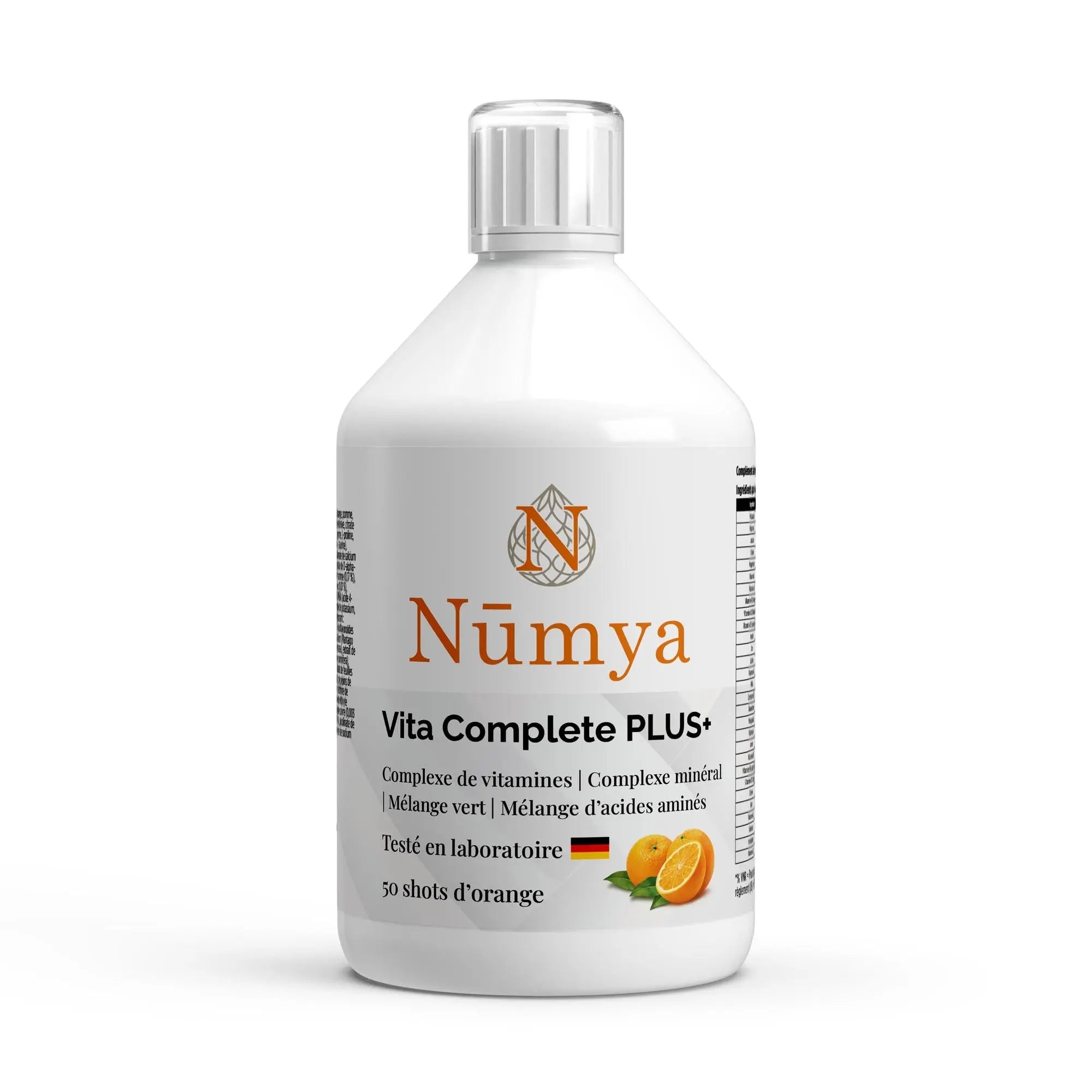 Vita Complete PLUS+ 50 vegane Shots - Fresh Orange - 500ml ChanceToBrand