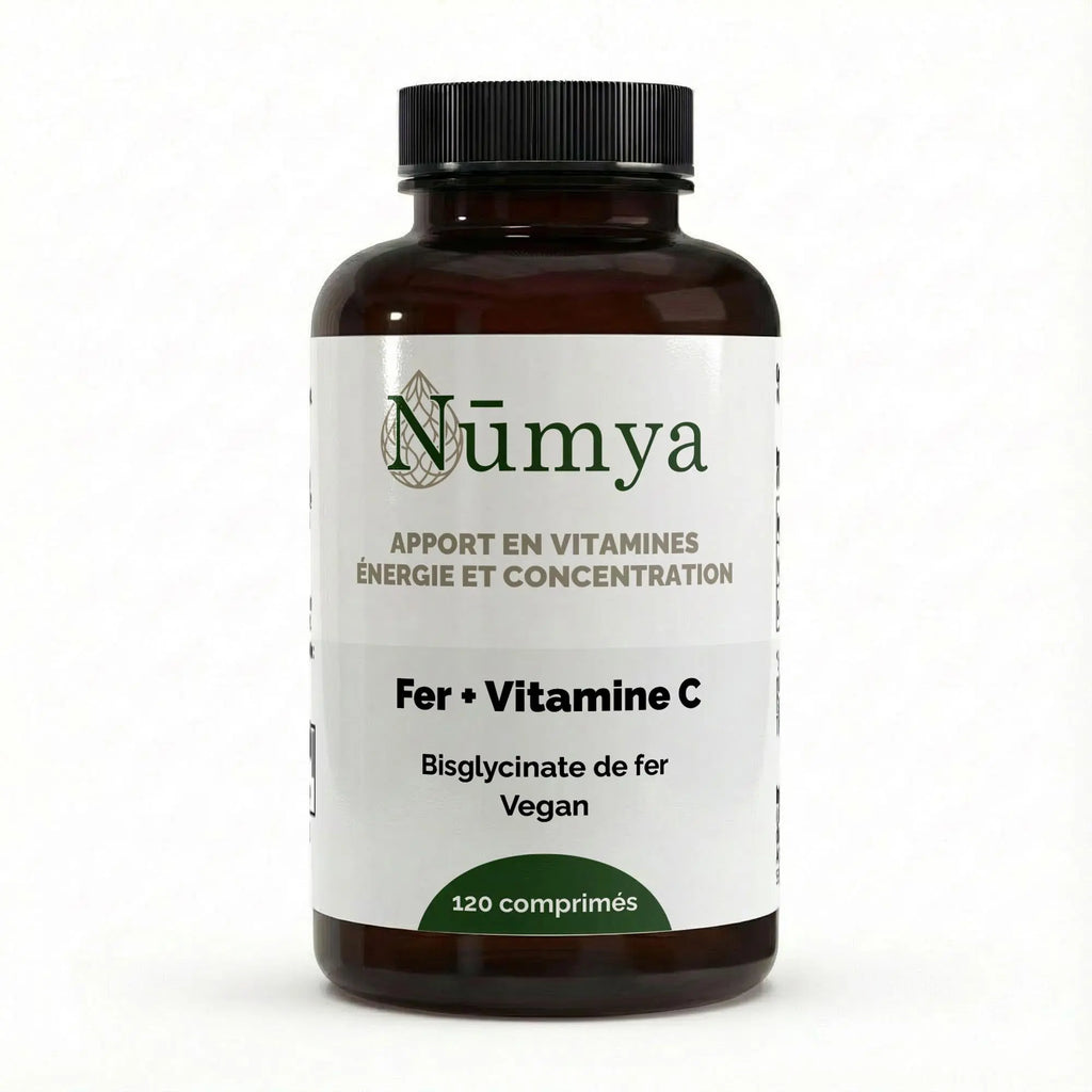 Fer + Vitamine C - 120 comprimés vegan ChanceToBrand