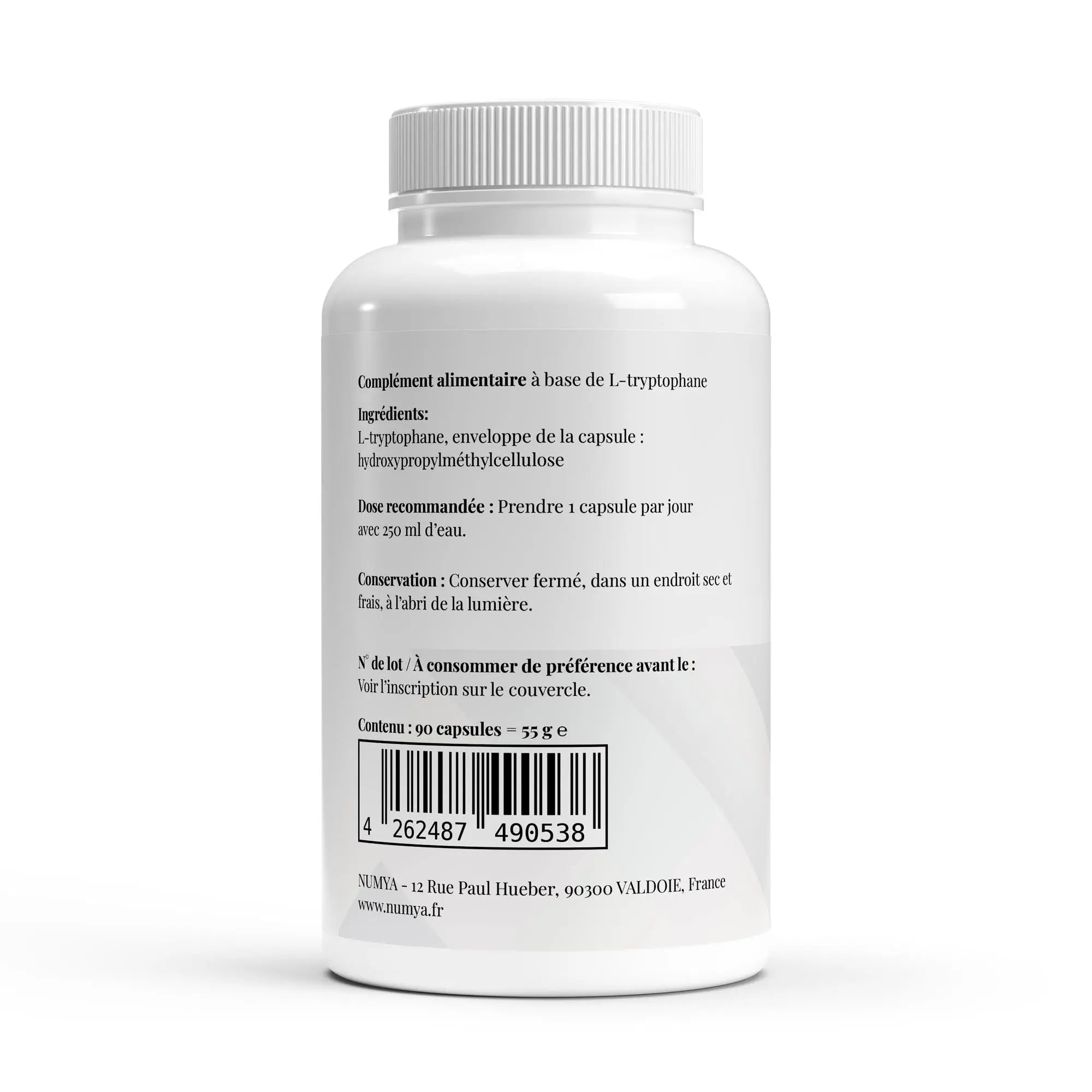 L-Tryptophane - 90 gélules ChanceToBrand