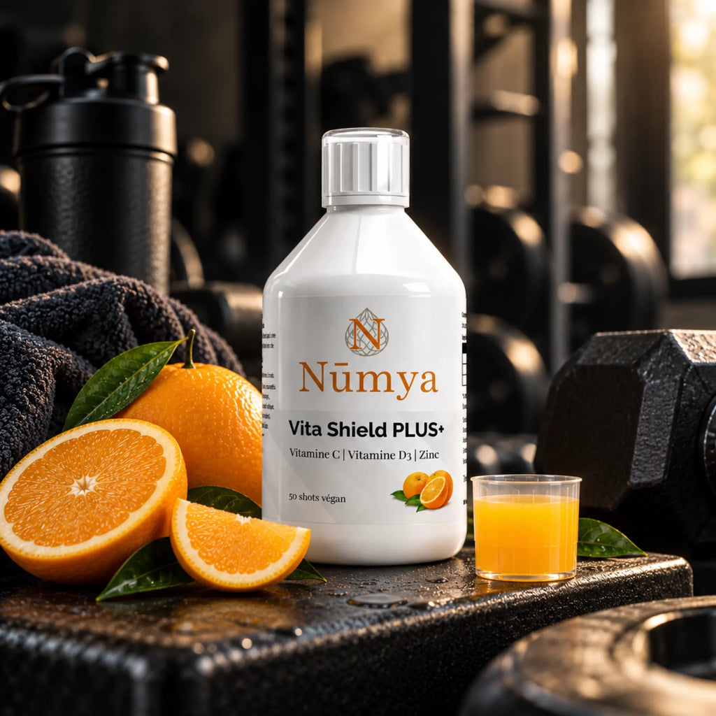 Vita Complete PLUS+ - 50 Shots Vegan Orange - 500 ml Nūmya