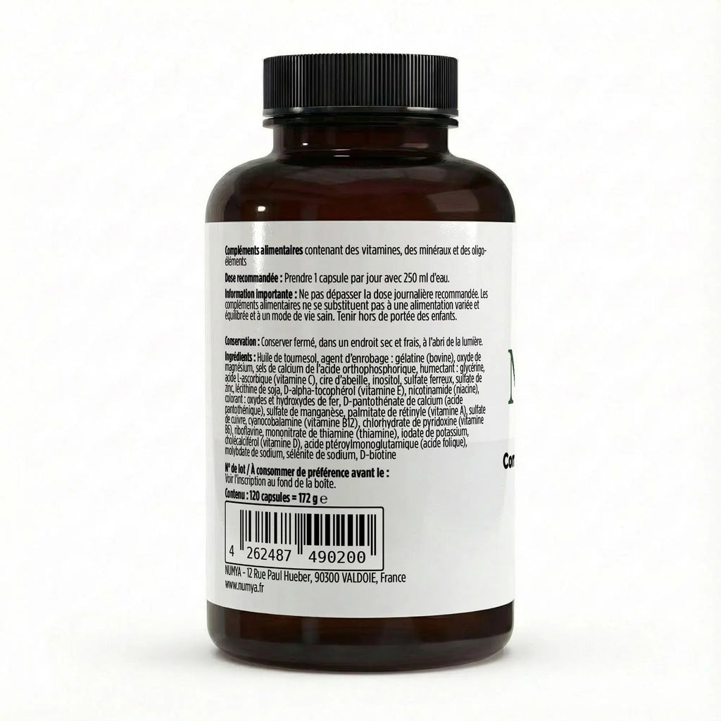 Complexe Multivitamines et Minéraux - 120 Softgels Halal ChanceToBrand