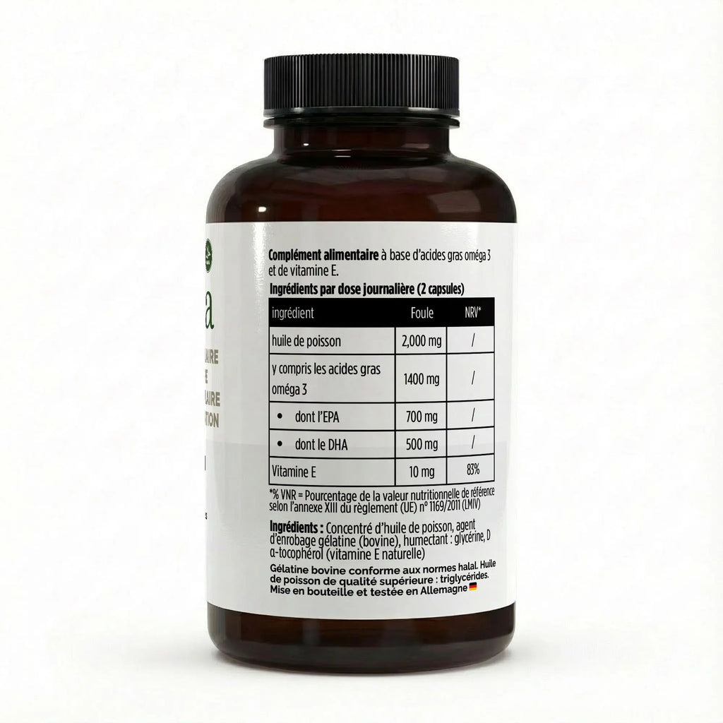Oméga 3 Max 35/25 - 120 Softgels Certifié Halal ChanceToBrand