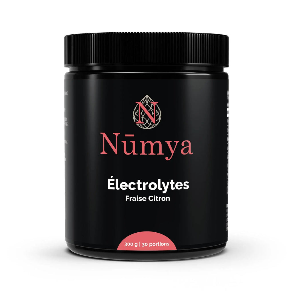 Électrolytes en Poudre Fraise Citron - 300 g Nūmya