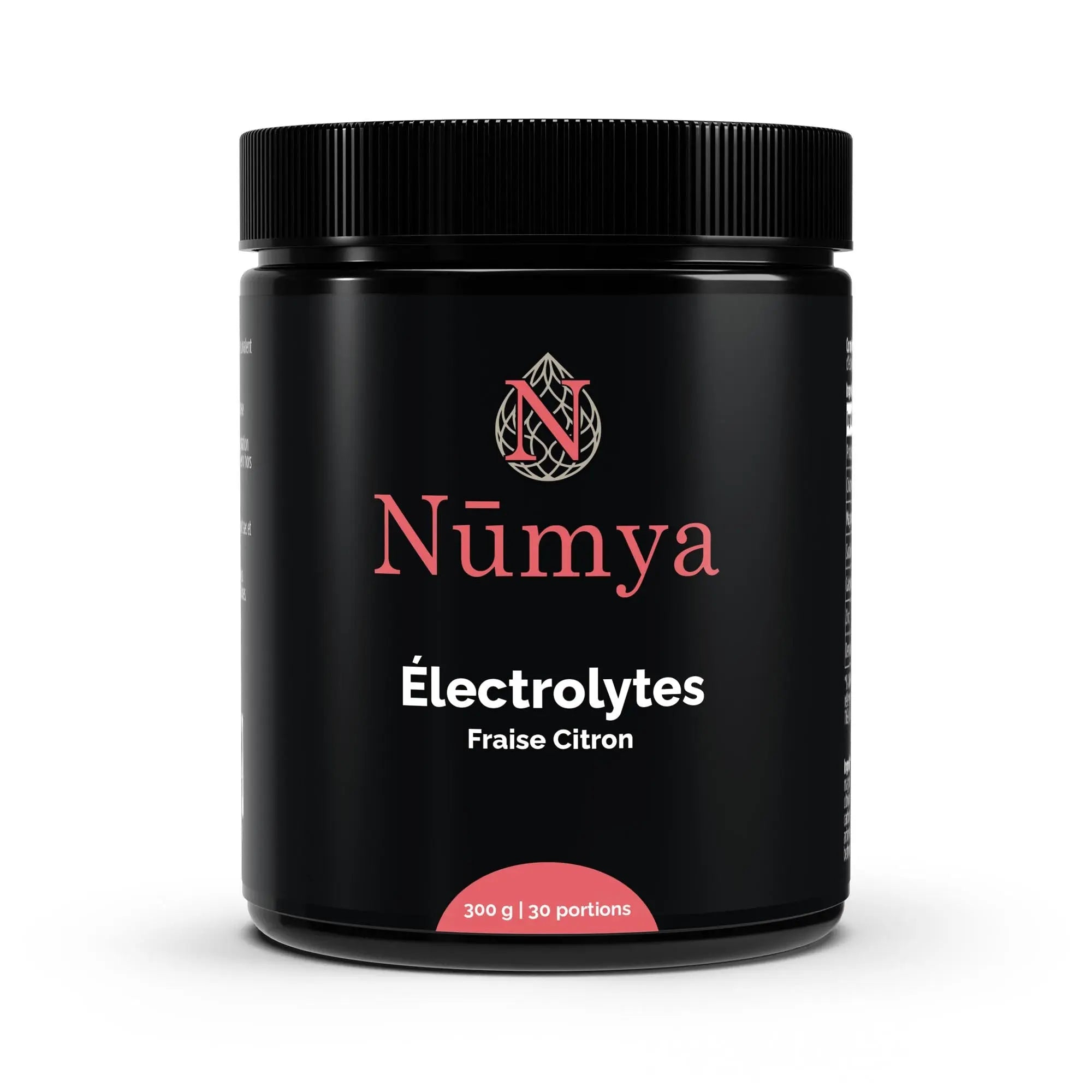 Électrolytes en Poudre Fraise Citron - 300 g Nūmya