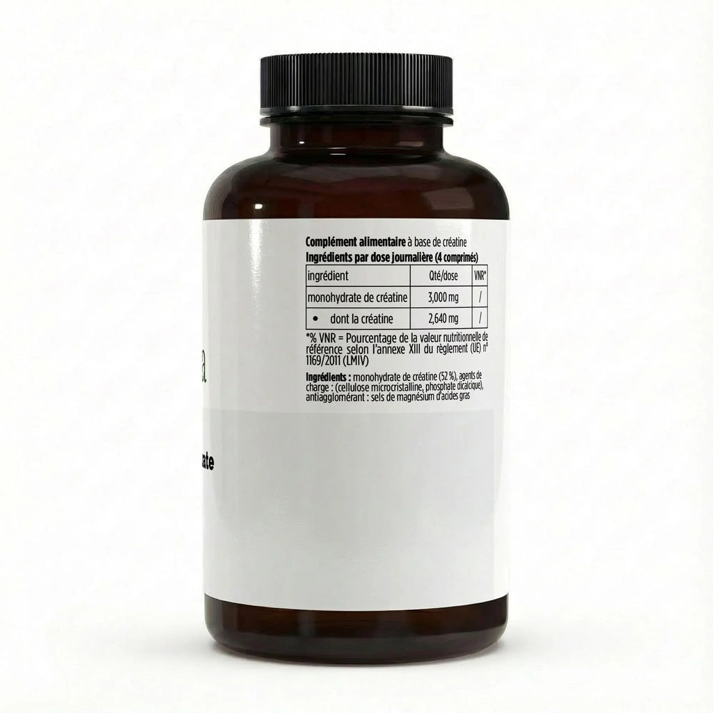 Kreatin Monohydrat - 180 vegane Tabletten ChanceToBrand
