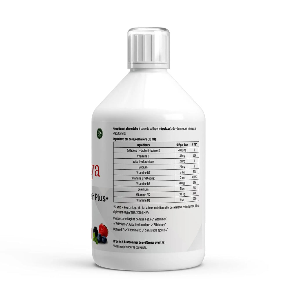 Collagène Marin Plus — 50 Shots — Baies Sauvages — 500 ml ChanceToBrand