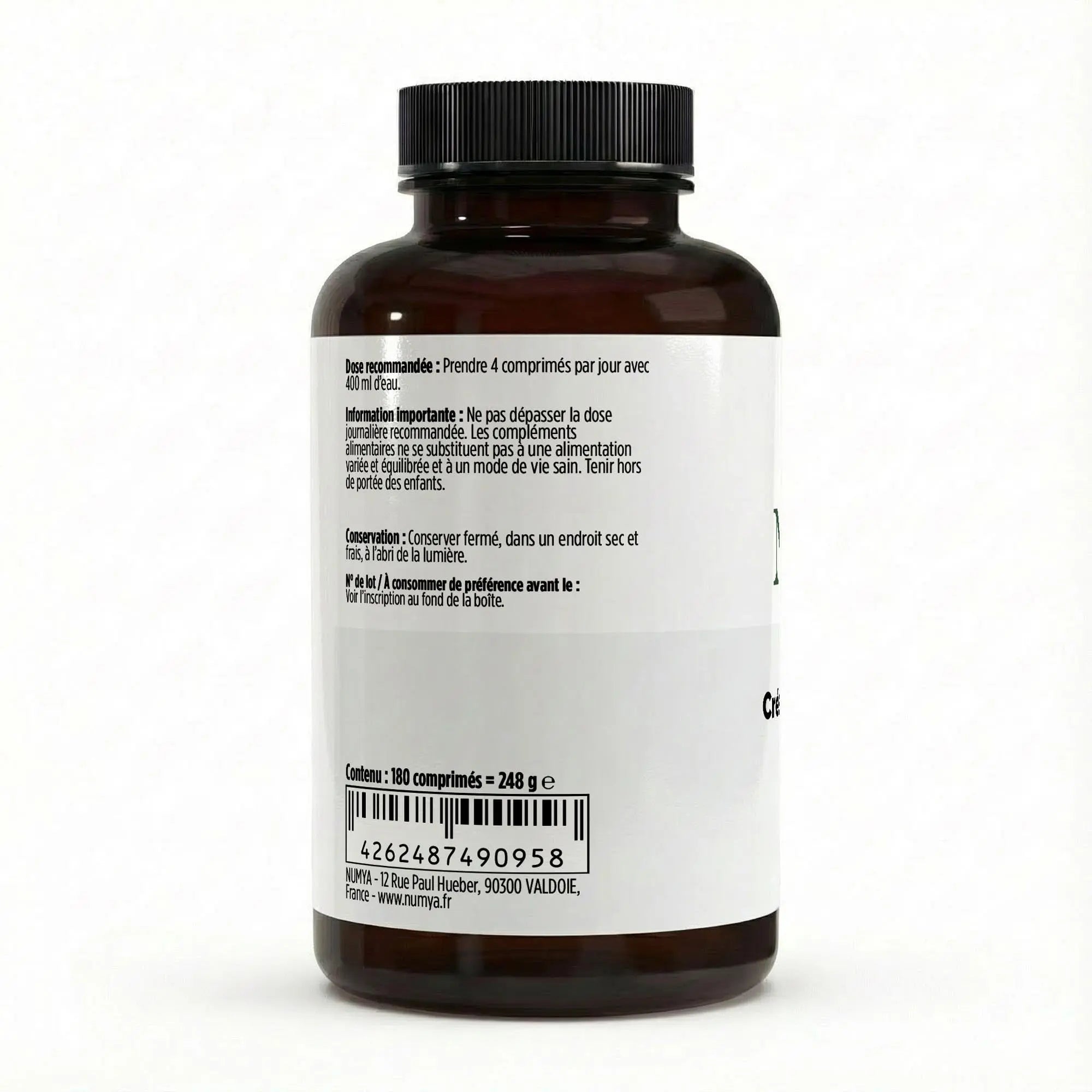 Kreatin Monohydrat - 180 vegane Tabletten ChanceToBrand