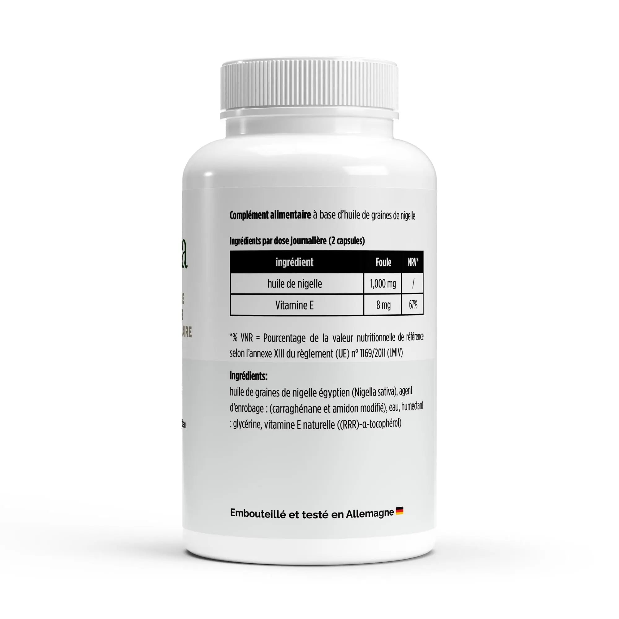 Huile de Nigelle Égyptienne - 240 Softgels vegan ChanceToBrand