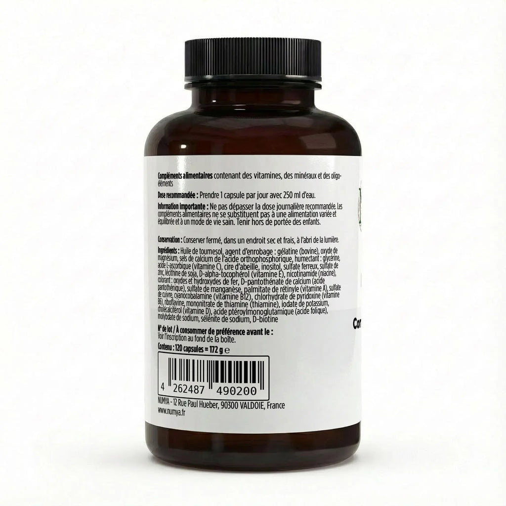 Complexe Multivitamines et Minéraux - 120 Softgels Halal ChanceToBrand