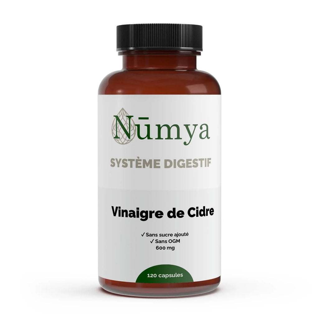Extrait de Vinaigre de Cidre (600 mg/gélule) - 120 gélules vegan ChanceToBrand