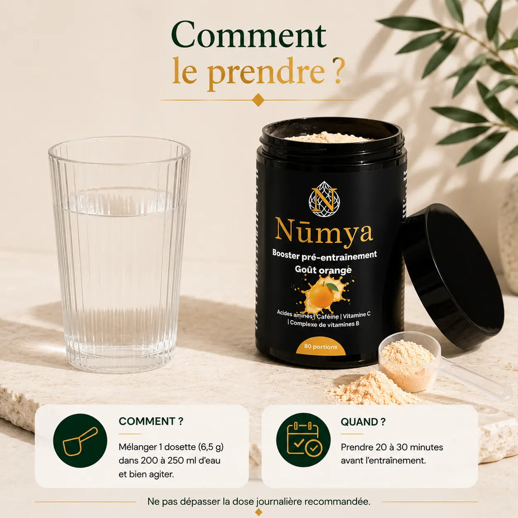 Booster Pré-Entraînement Orange - 520 g ChanceToBrand