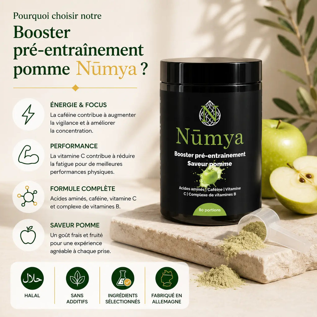 Booster Pré-Entraînement Pomme - 520 g ChanceToBrand