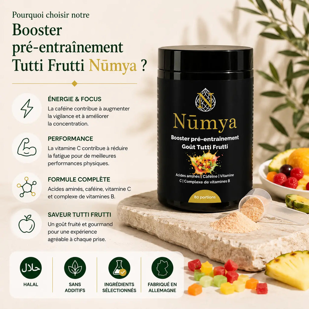 Booster Pré-Entraînement Tutti Frutti - 520 g ChanceToBrand