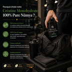 Créatine Monohydrate 100% Pure - 500 g Vegan Nūmya