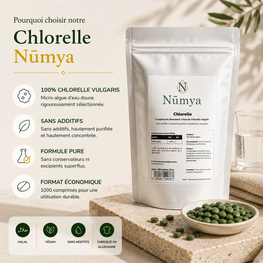 Chlorelle - 1 000 comprimés ChanceToBrand