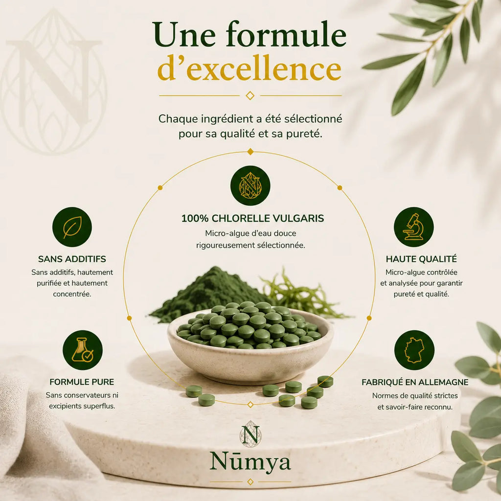 Chlorelle - 1 000 comprimés ChanceToBrand