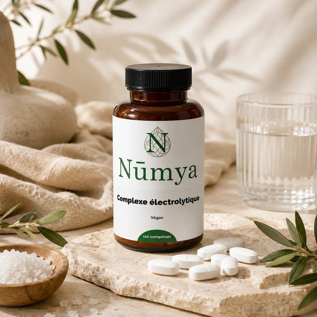 Complexe Électrolytes - 120 comprimés vegan Nūmya
