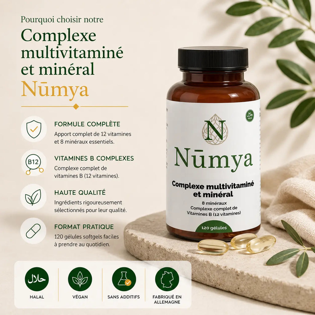 Complexe Multivitamines et Minéraux - 120 Softgels Halal ChanceToBrand