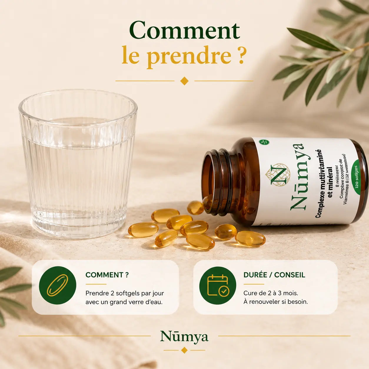 Complexe Multivitamines et Minéraux - 120 Softgels Halal ChanceToBrand