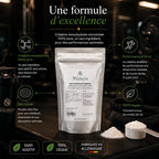 Créatine Monohydrate Micronisée 100% Pure - 1 kg Vegan Nūmya