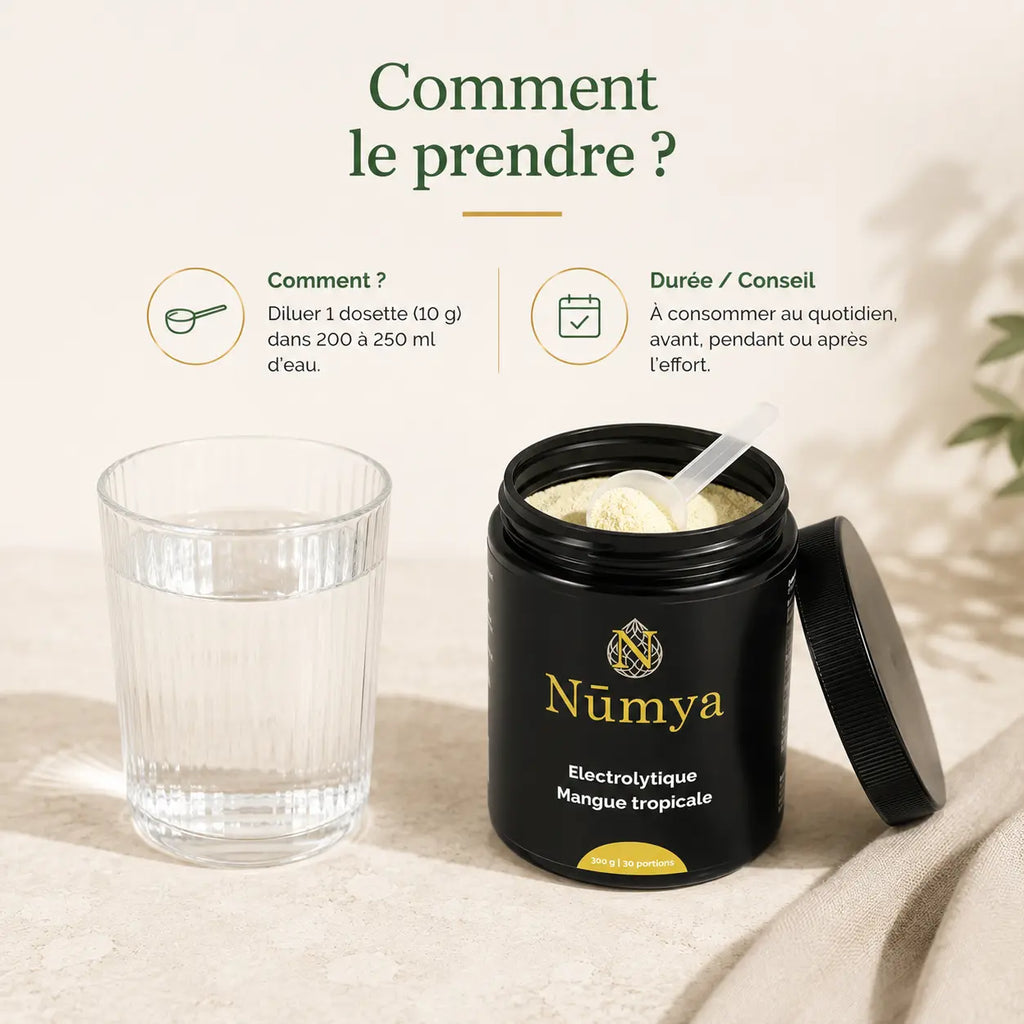 Électrolytes en Poudre Mangue Tropicale - 300 g ChanceToBrand