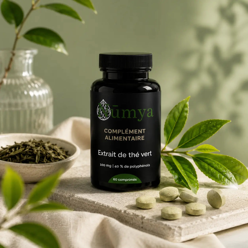 Extrait de Thé Vert 40% Polyphénols - 60 gélules ChanceToBrand