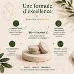 Fer + Vitamine C - 120 comprimés vegan ChanceToBrand