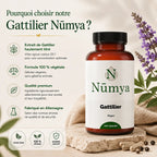 Gattilier - 240 Gélules Véganes Nūmya