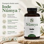 Iode - 180 comprimés vegan Nūmya