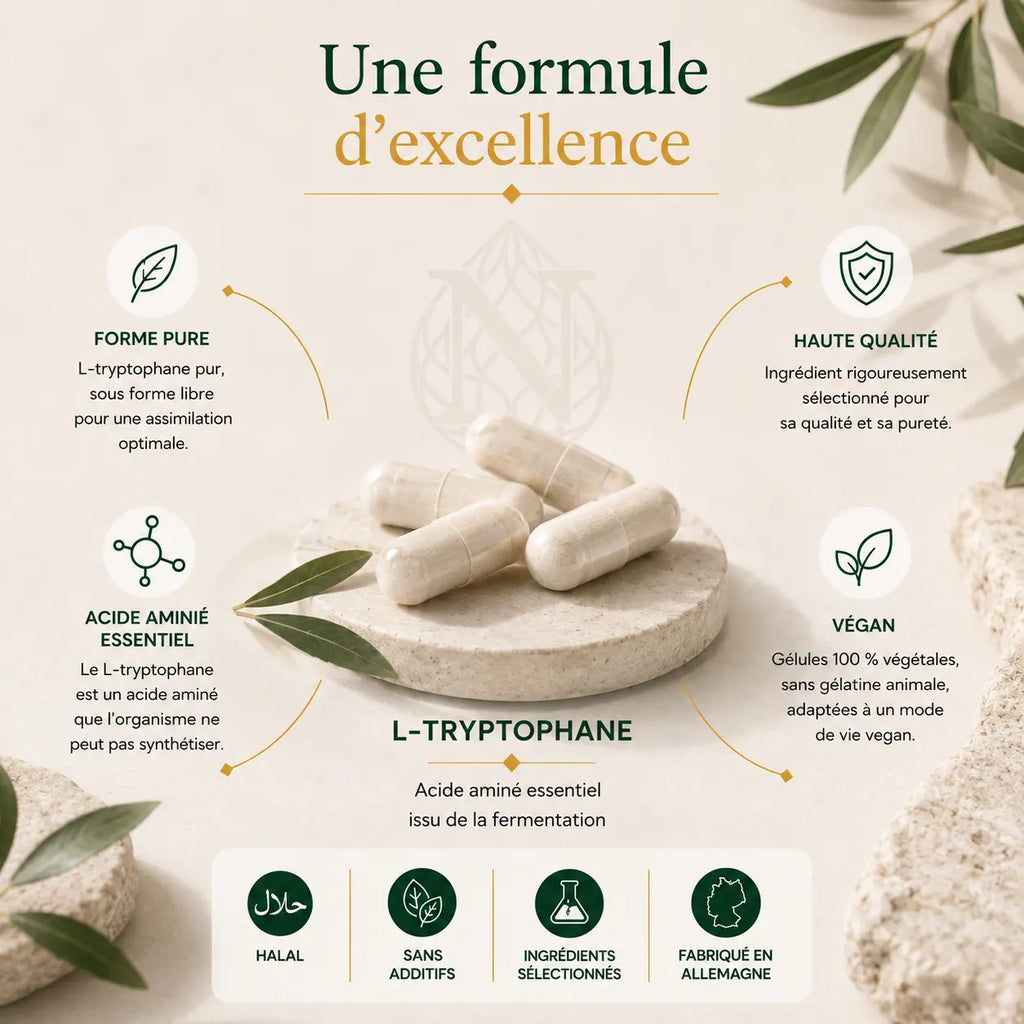 L-Tryptophane - 90 gélules ChanceToBrand